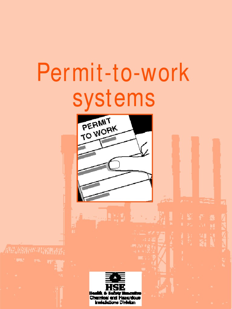 Permit To Work Systems Indg98 PDF | PDF | Safety | Business