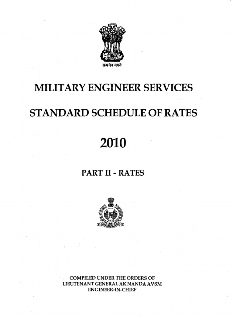 SSR Part - II (Rates) (2010) | PDF | Masonry | Flooring