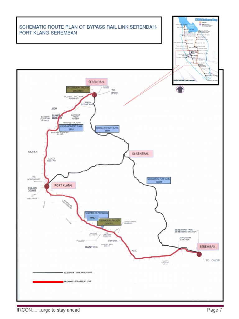 Bypass Rail Link Schematic Plan | PDF