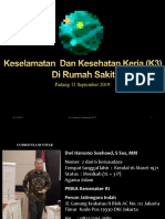 Peraturan Dan Perundangan K3 Dirumah Sakit - Unlocked PDF