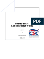 PRIME-HRM Assessment Tool Version 6.0 As of Jan 10