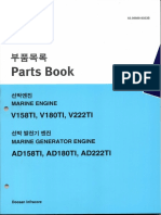 Doosan Engine Parts Book AD158TI