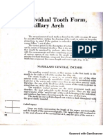 Maxillary Tooth Form, Maxillary Arch