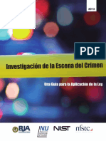 Investigacion de La Escena Del Crimen PDF