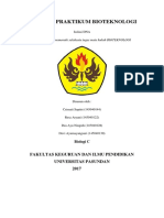 LAPORAN PRAKTIKUM BIOTEKNOLOGI Jadi