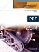 Derailment of Train 6WP2: Rail Safety Investigation 2003/004
