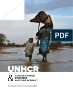 unhcr climate change and disaster