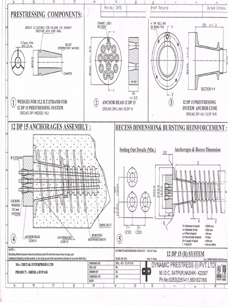 Dynamic Prestressing Details | PDF