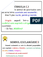 5 Semne de Punctuatie. AFISARE