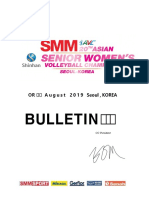 Bulletin.6: August 2 3 R D 2 0 1 9 Seoul, KOREA