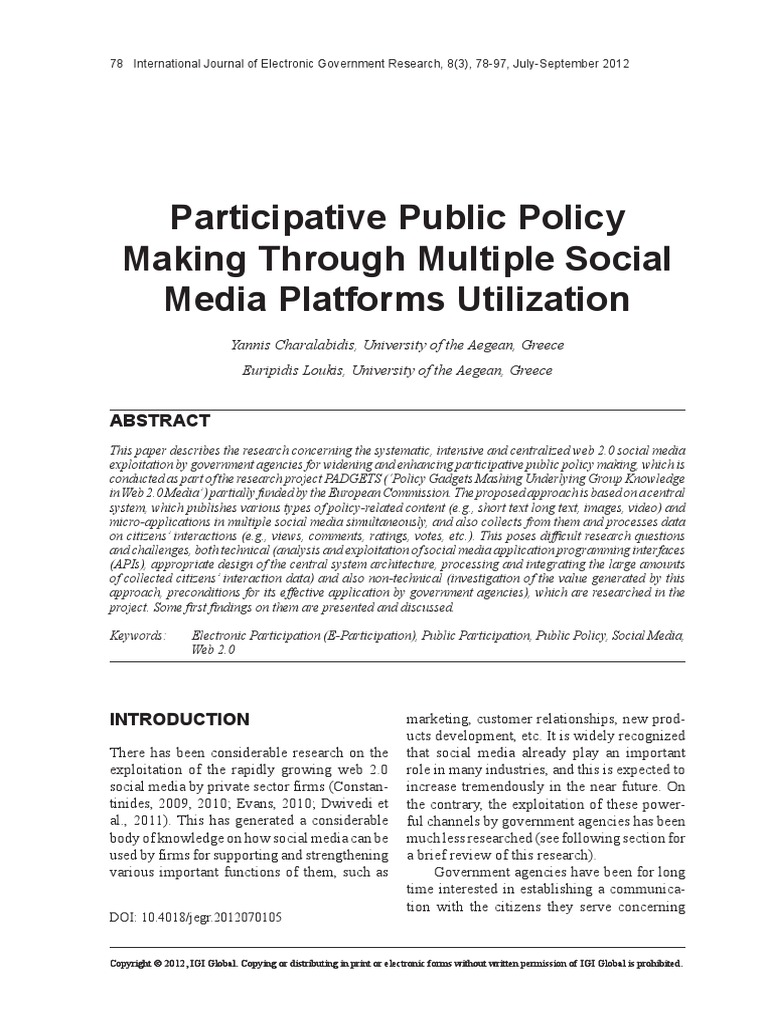 Social Media | PDF | Social Media | Popular Culture & Media Studies
