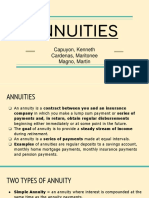 Guide to Annuities and Formulas