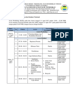 Lampiran Susunan Acara - Daftar Pengurus Aspropendo