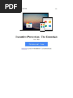 Executive Protection The Essentials by Terry Hipp 1470018152