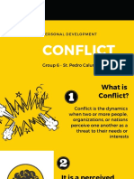 Personal Development: Conflict