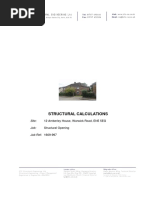 12 Amberely House 1 - Structural Calculations