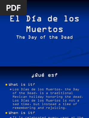 diadelosmuertosppt