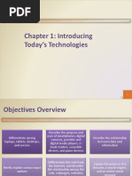 Chapter 1: Introducing Today's Technologies