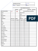 Chek List para Buses