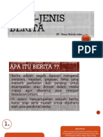 Jenis-Jenis Berita