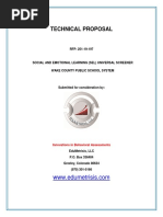 2019-11-14 992718_RFP 251 19 157 Social Emotional Learning Screener Submitted by EDUMETRISIS LLC