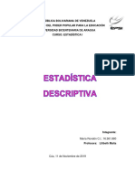 Estadística Descriptiva