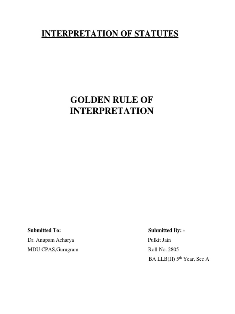 golden-rule-of-interpretation-download-free-pdf-plain-meaning-rule