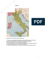 ACTIVIDAD La Unificacion de Italia y Alemania PDF