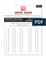 ESE 2020: Prelims Exam: Test 6