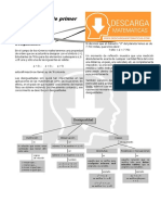 11 Desigualdades e Inecuaciones Lineales - Algebra Cuarto de Secundaria PDF