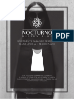 Molde Blusa Línea A Tejido Plano Nocturno Design Blog Free PDF