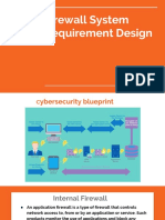 Firewall System Requirement Design