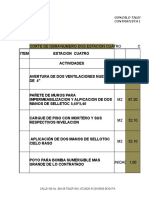 Corte de Obra Progresar Estacion Cuatro Mayo 18 de 2019