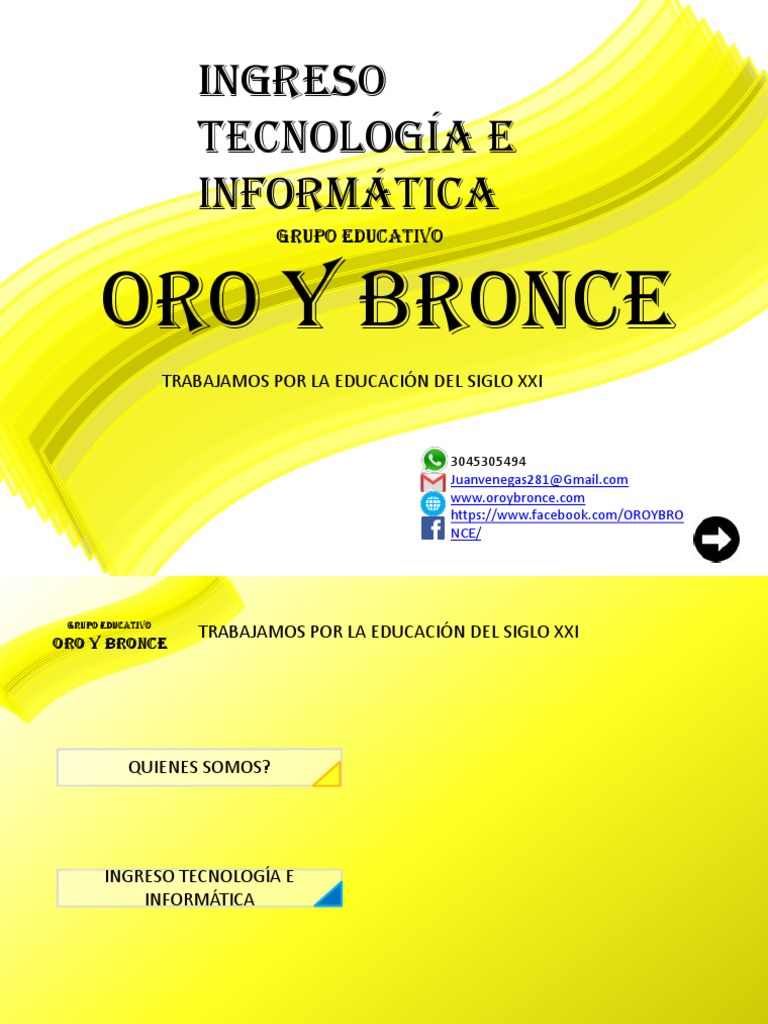 Tecnología e Informática | PDF | Tecnología de información y ...