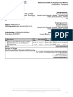 Tax Invoice for Mobile Phone Purchase