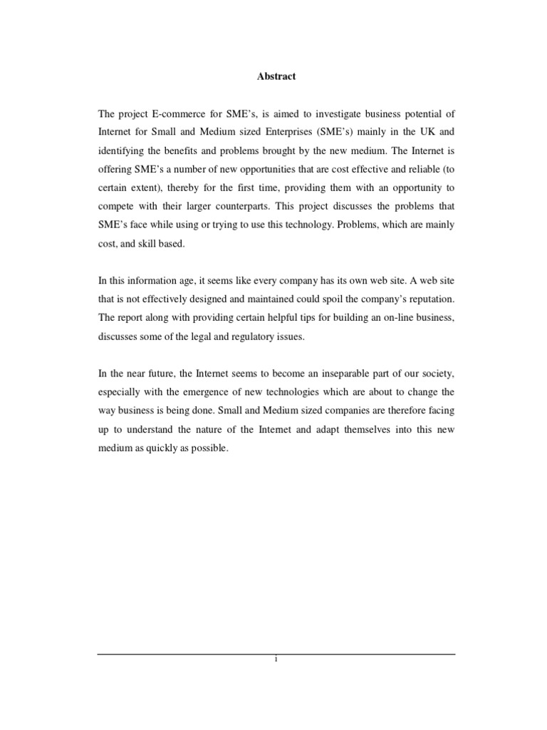 Abstract For E Commerce PDF | PDF | Electronic Data Interchange | E ...