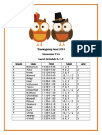 Thanksgiving Feast 2019 K 1 4 002