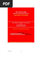 Dictionnaire Francais Espagnol PDF | PDF | Dictionnaire | Langues
