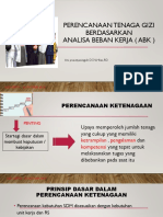 Perencanaan Tenaga Gizi Berdasarkan ABK