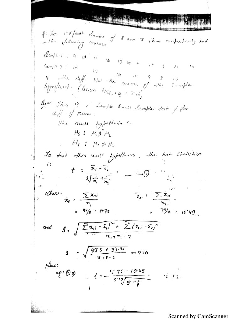 Scanned Document Pages | PDF