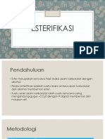 Esterifikasi