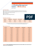 Bureau of Parking Management Bus Schedule - : 100 Broadway