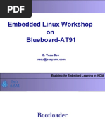 Embedded Linux Workshop On Blueboard-AT91: B. Vasu Dev