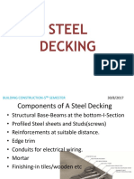Components and Types of Steel Decking Construction
