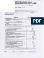 Ficha de Evaluacion