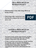 General Principles of Pharmacology: Pharmacology Is The Study Drug Effects On Living Systems