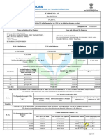 Form 16 TDS certificate summary