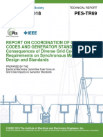 Report On Coordination of Grid Codes and Generator Standars