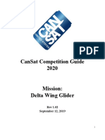 CanSat Competition Guide 2020 Delta Wing Glider Mission