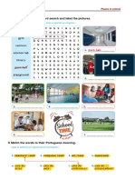 Find The Words in The Word Search and Label The Pictures.: (Encontra As Palavras Na Sopa de Letras e Legenda As Imagens.)